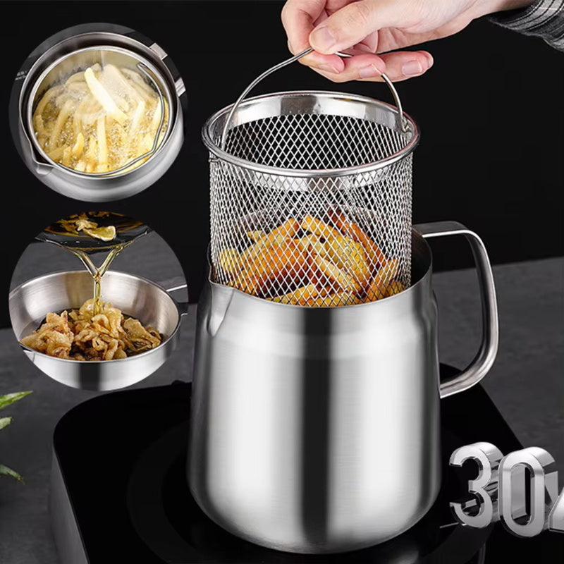 2-in-1 Oil Strainer Pot